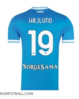 Billige Fotballdrakt SSC Napoli Rasmus Hojlund #19 Replika Hjemmedrakt 2025-26 Kortermet Billige Fotballdrakt SSC Napoli Rasmus Hojlund #19 Replika Hjemmedrakt 2025-26 Kortermet